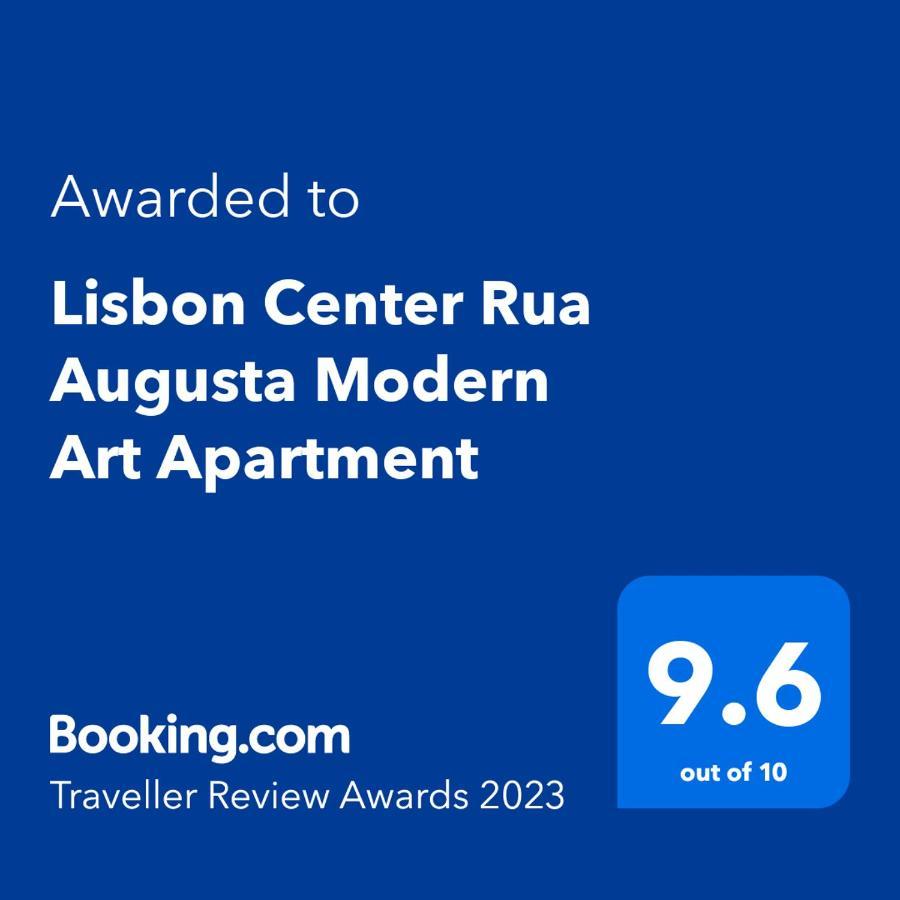 Lisbon Center Rua Augusta Modern Art Apartment Bagian luar foto